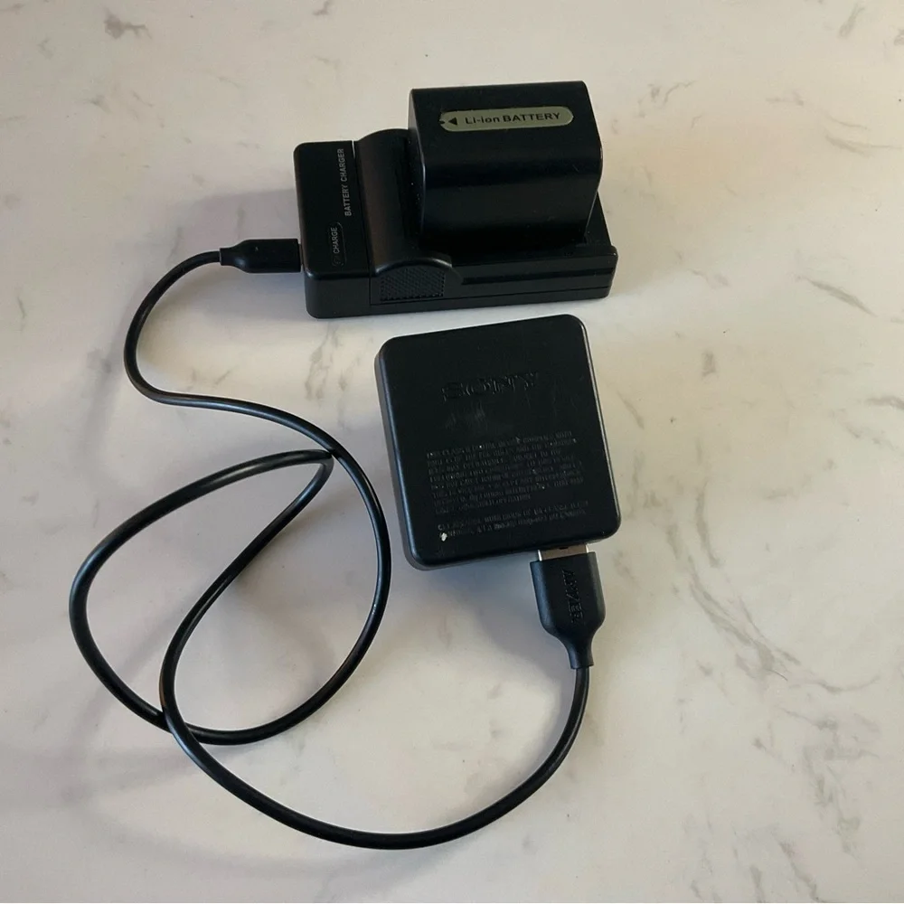Black Li-ion Battery Charger